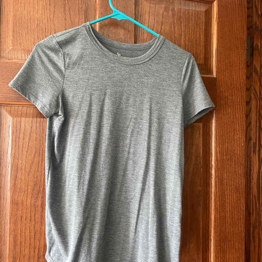 Grey SO Favorite Crew shirt